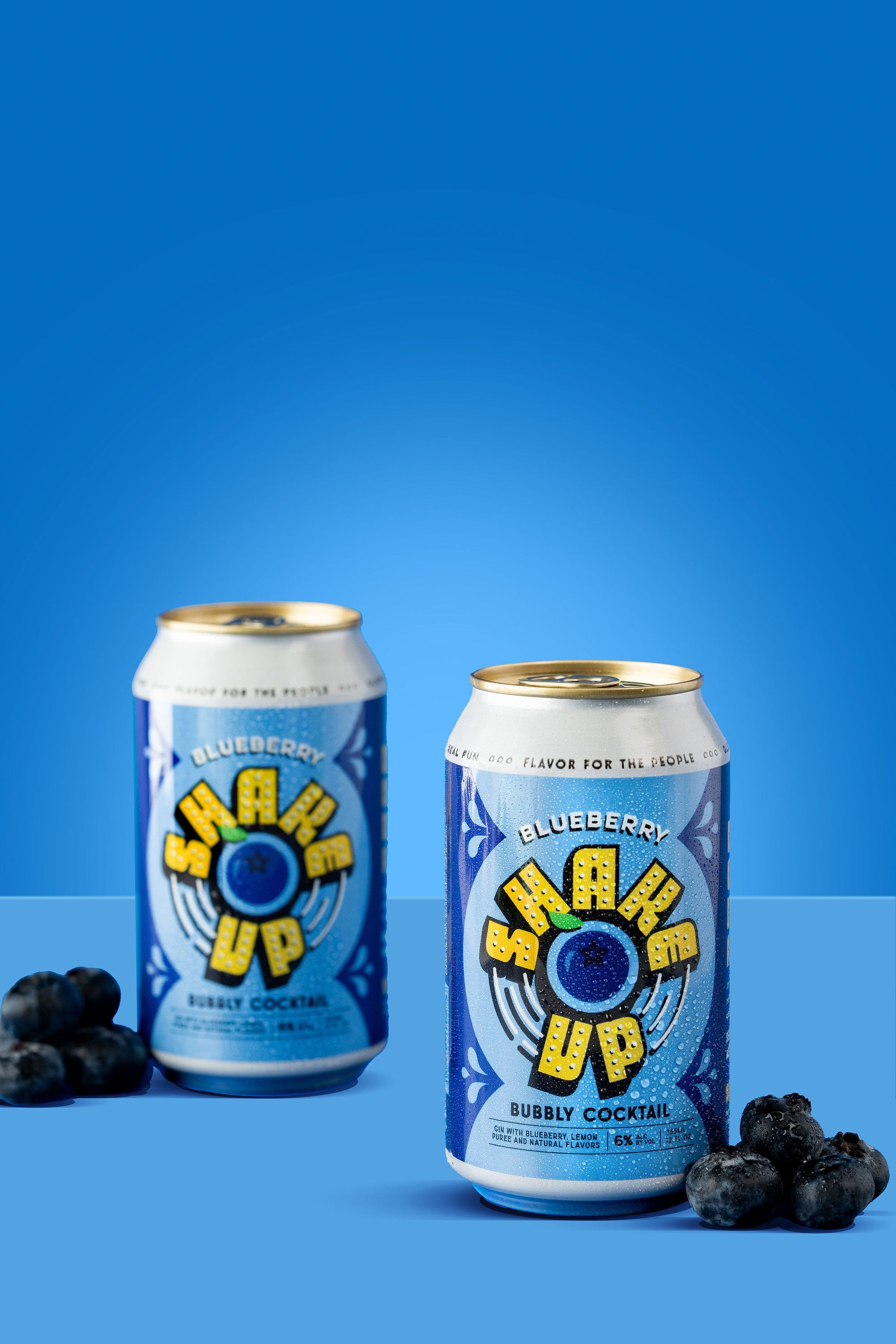 Blueberry Shake Up Canned Cocktail