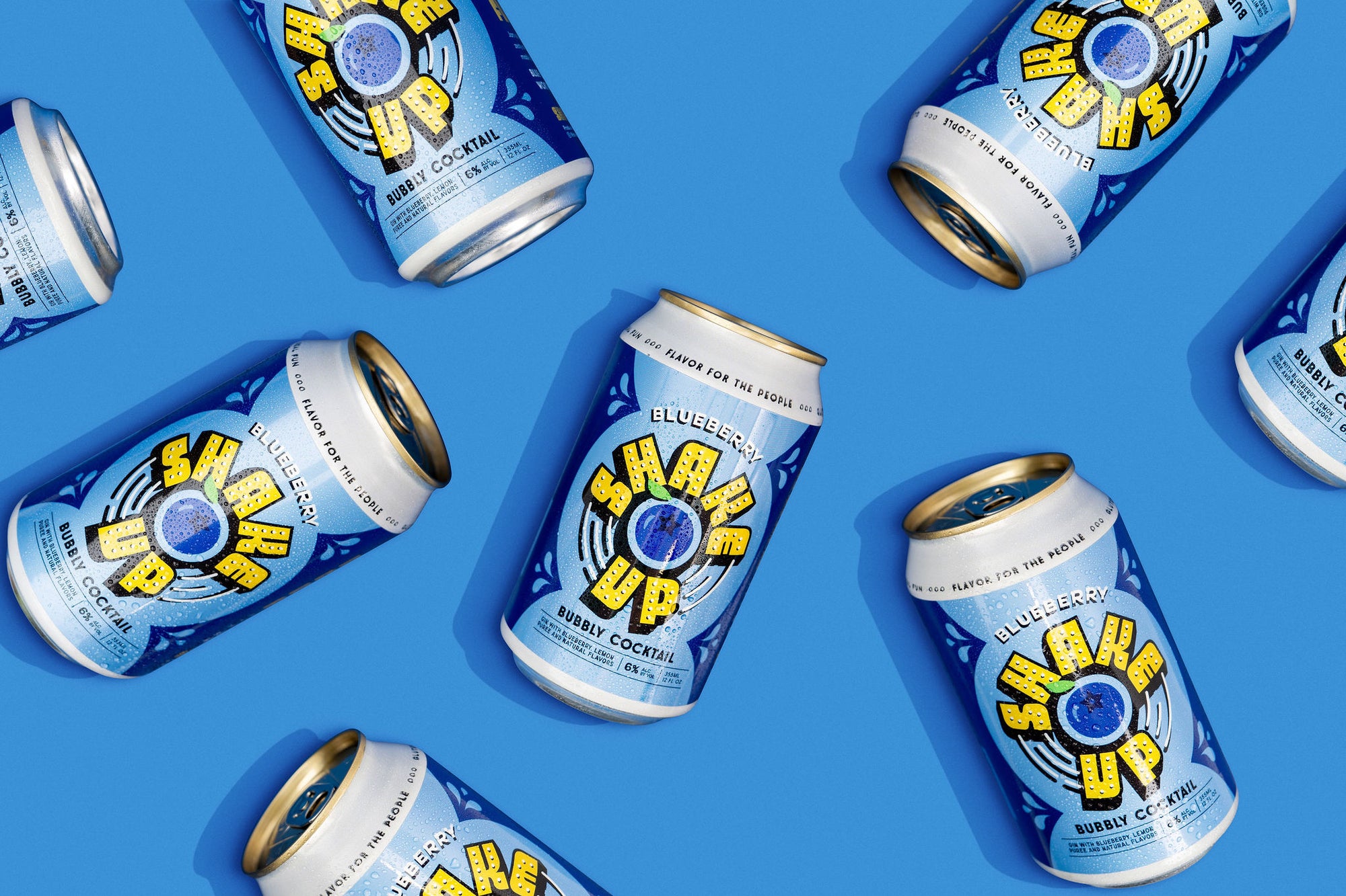 Blueberry Shake Up Canned Cocktail